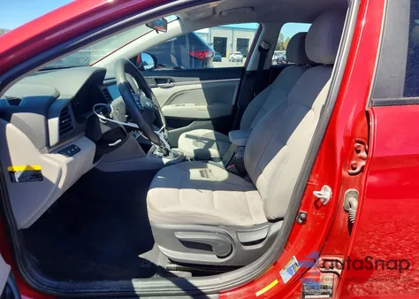 2019 Hyundai Elantra Sel из США, поврежденный, VIN 5NPD84LF1KH423077